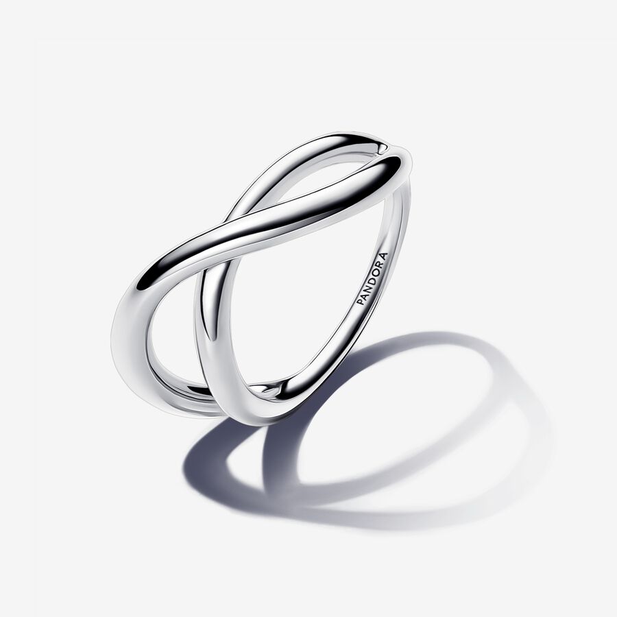 Prírodne tvarovaný prsteň so symbolom nekonečna image number 0