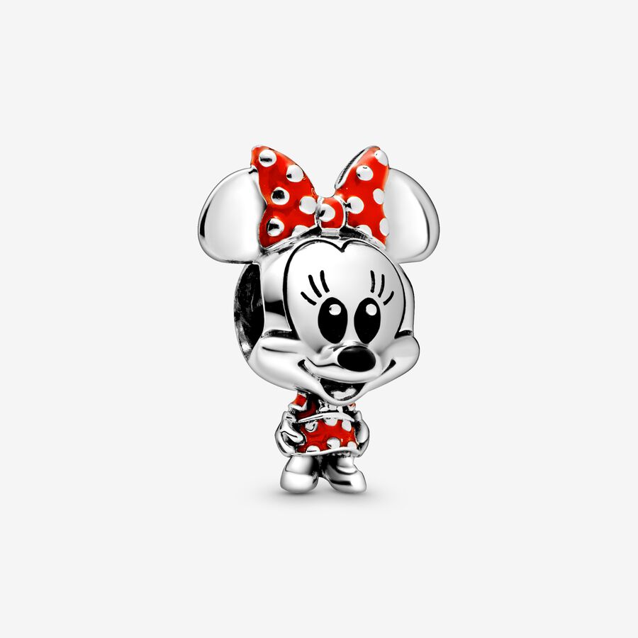 Prívesok Myška Minnie v bodkovaných šatách a s mašľou z kolekcie Disney image number 0