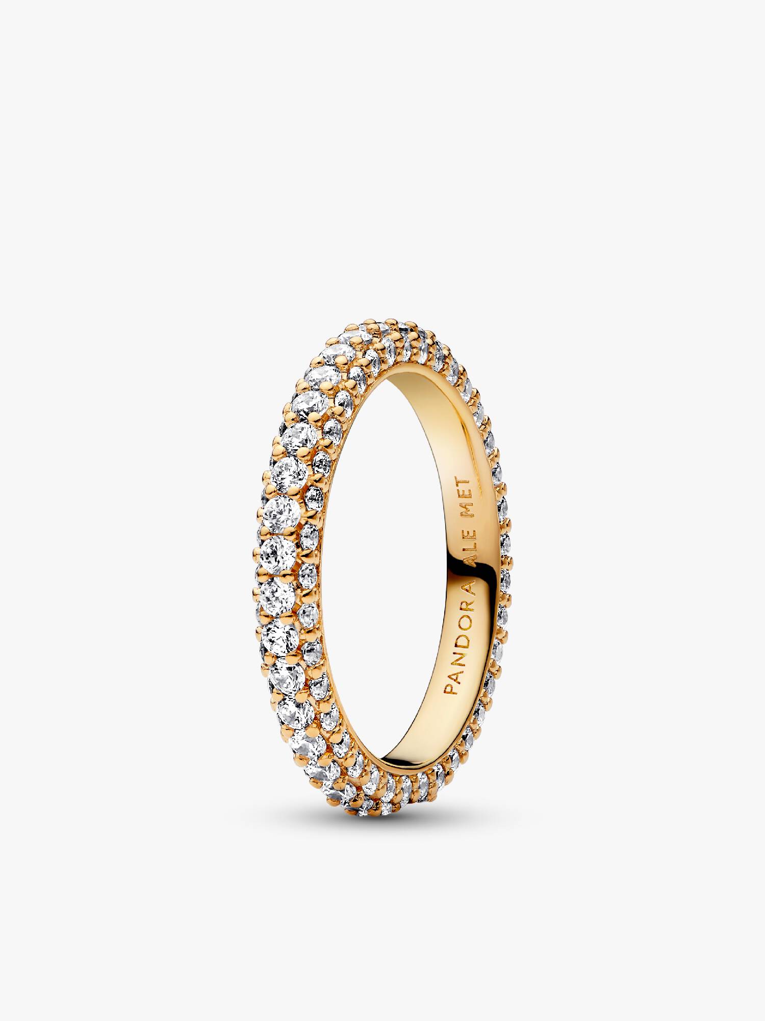 Prsteň Pandora Timeless Pavé, jednoradový