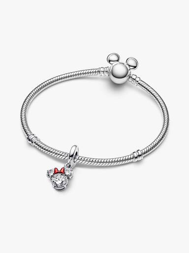 Visiaci prívesok so siluetou myšky Minnie, séria Disney
