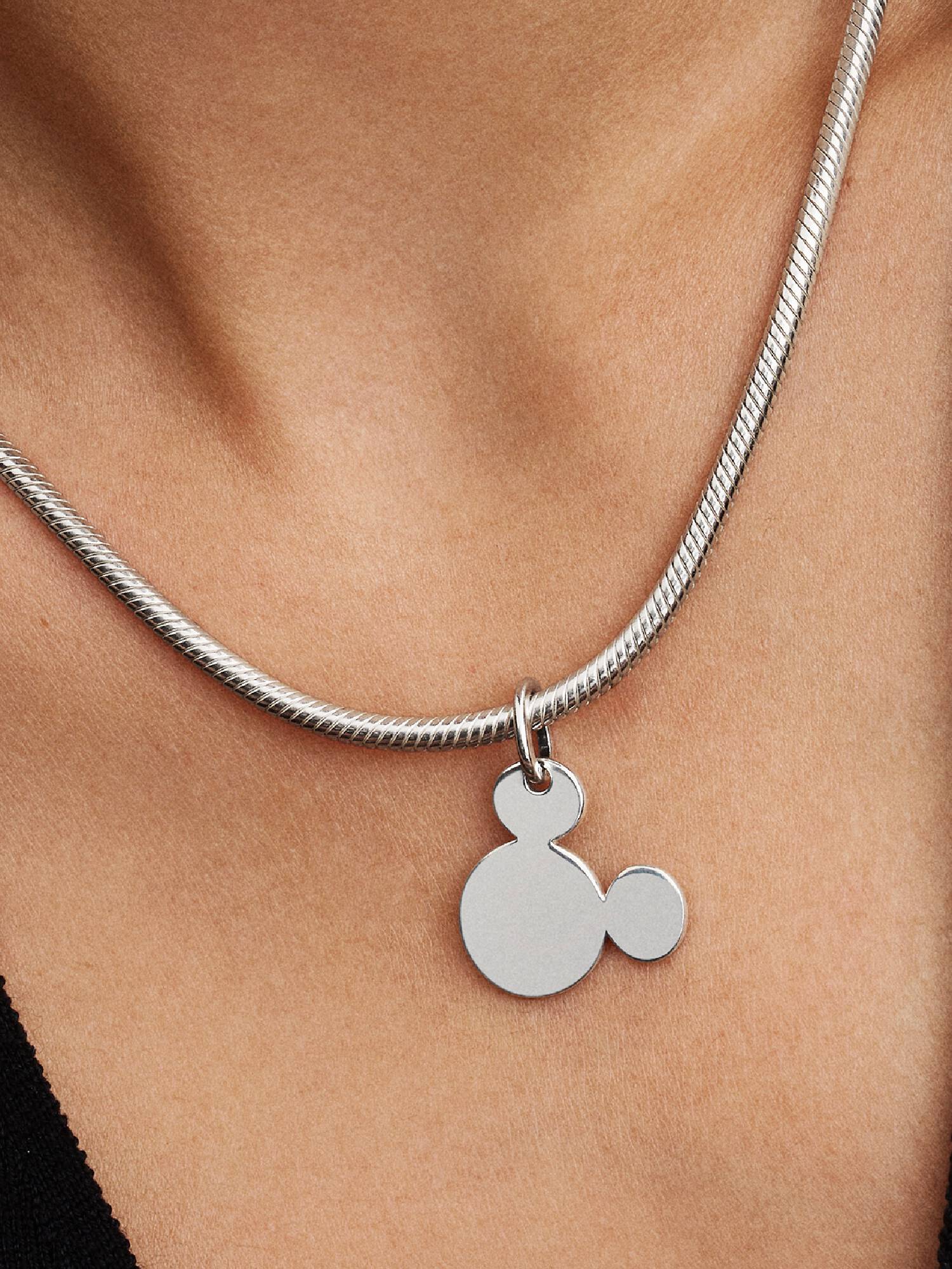 Gravírovateľný visiaci prívesok myšiak Mickey zo série Disney