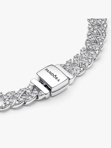 Kubánsky náramok s pavé, Pandora Timeless