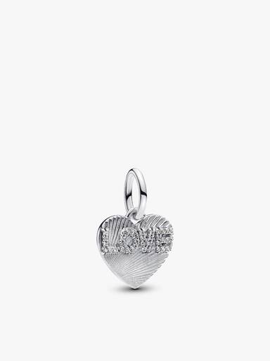 Linked Hearts Collier Necklace with heart pendant set