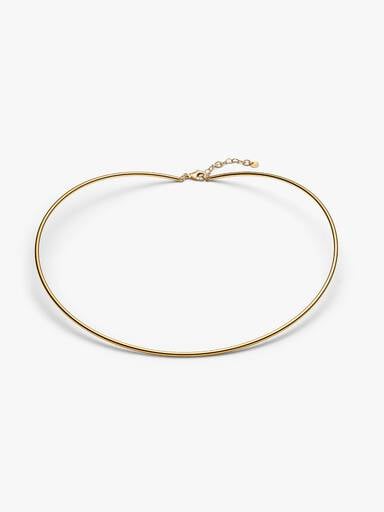 Rúrkovitý choker náhrdelník