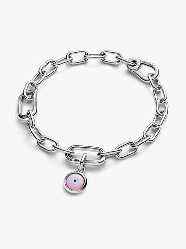 Gravírovateľný mini visiaci prívesok Evil Eye z muránskeho skla