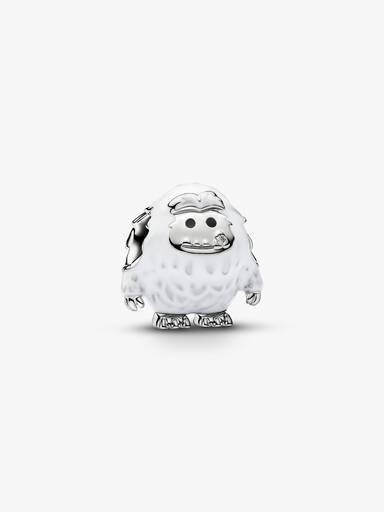 Prívesok Snežný Yeti, Pokovené platinou