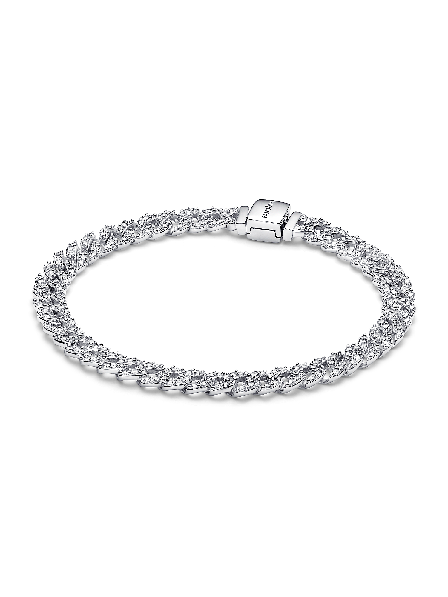 Kubánsky náramok s pavé, Pandora Timeless