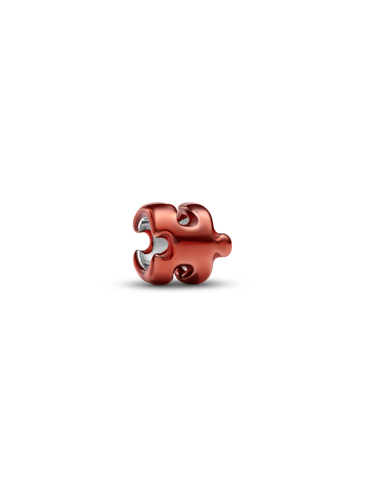 Mini prívesok s oranžovým dielikom puzzle
